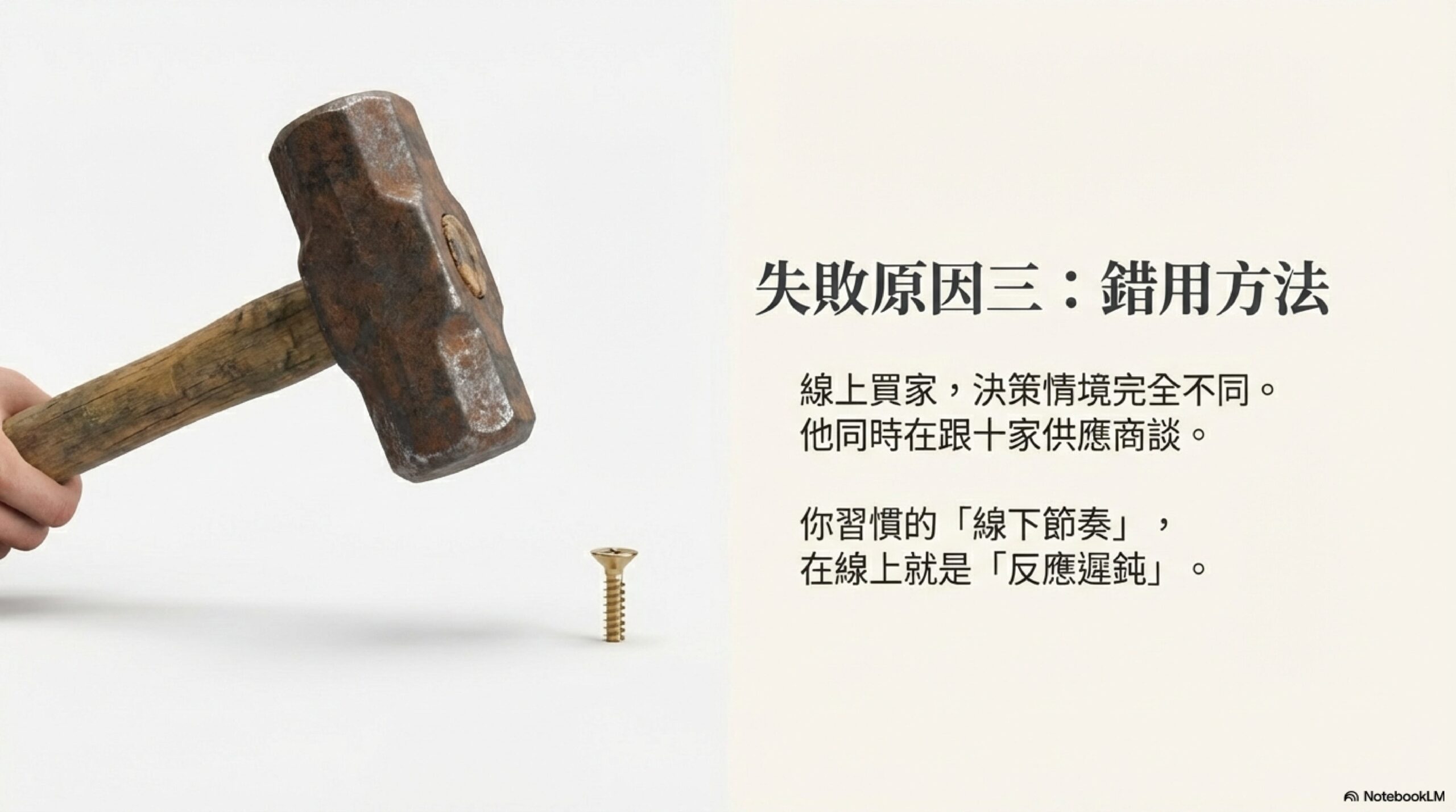 B2B 跨境電商新手常見 3 個失敗原因:不是平台沒效,是經營方式沒跟上 5 B2B跨境電商新手失敗原因三:缺乏長期經營心態